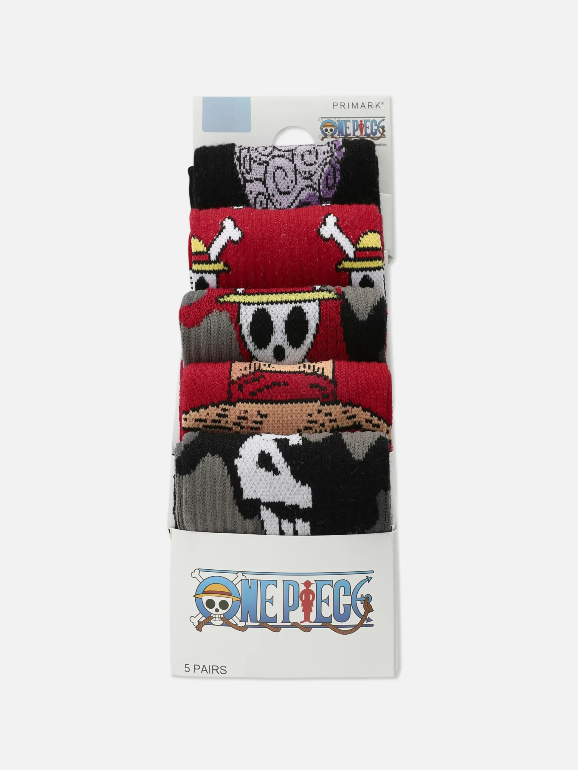 Socken|Primark „One Piece“ Söckchen, 5er-Pack Multi