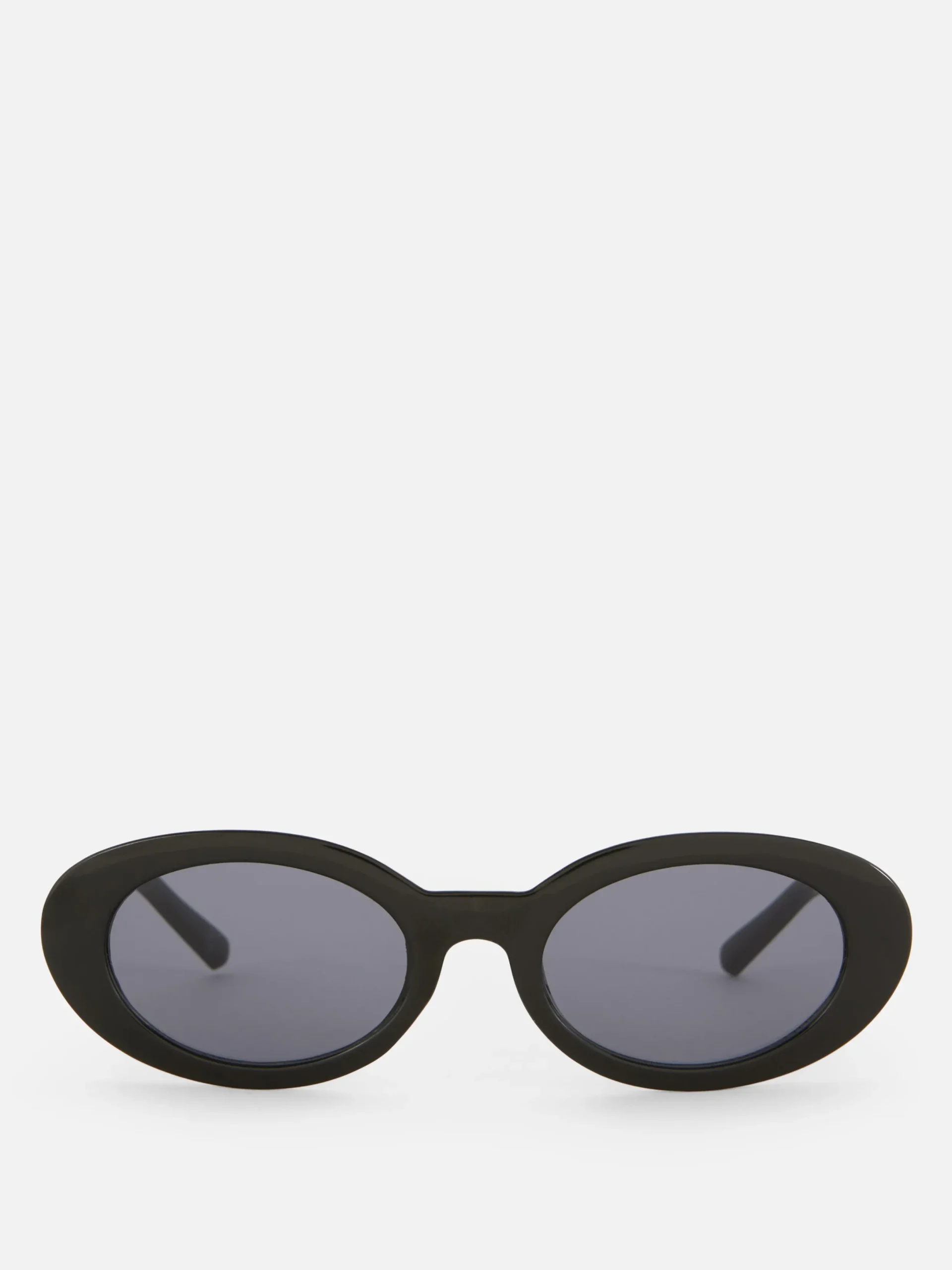 Sonnenbrillen|Primark Ovale Sonnenbrille Schwarz