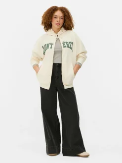 Hoodies Und Sweatshirts|Primark Oversize-Kapuzenpullover Mit Reißverschluss Cremefarben