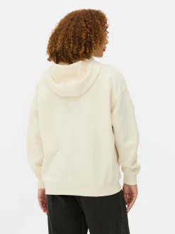Hoodies Und Sweatshirts|Primark Oversize-Kapuzenpullover Mit Reißverschluss Cremefarben