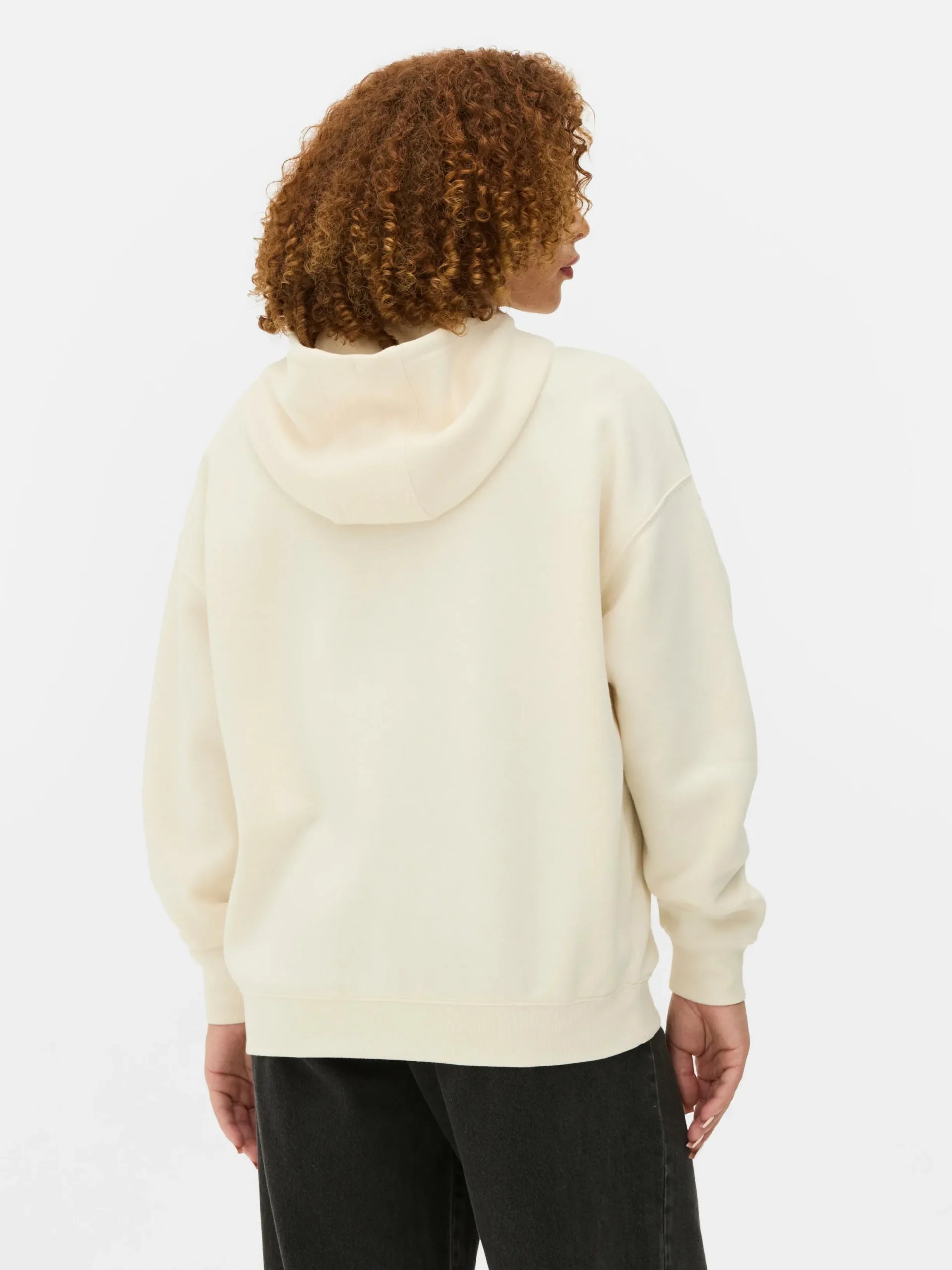 Hoodies Und Sweatshirts|Primark Oversize-Kapuzenpullover Mit Reißverschluss Cremefarben
