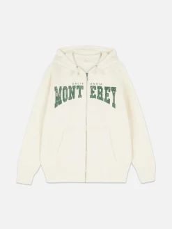 Hoodies Und Sweatshirts|Primark Oversize-Kapuzenpullover Mit Reißverschluss Cremefarben