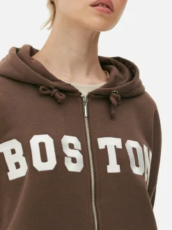 Hoodies Und Sweatshirts|Primark Oversize-Kapuzenpullover Mit Reißverschluss Braun
