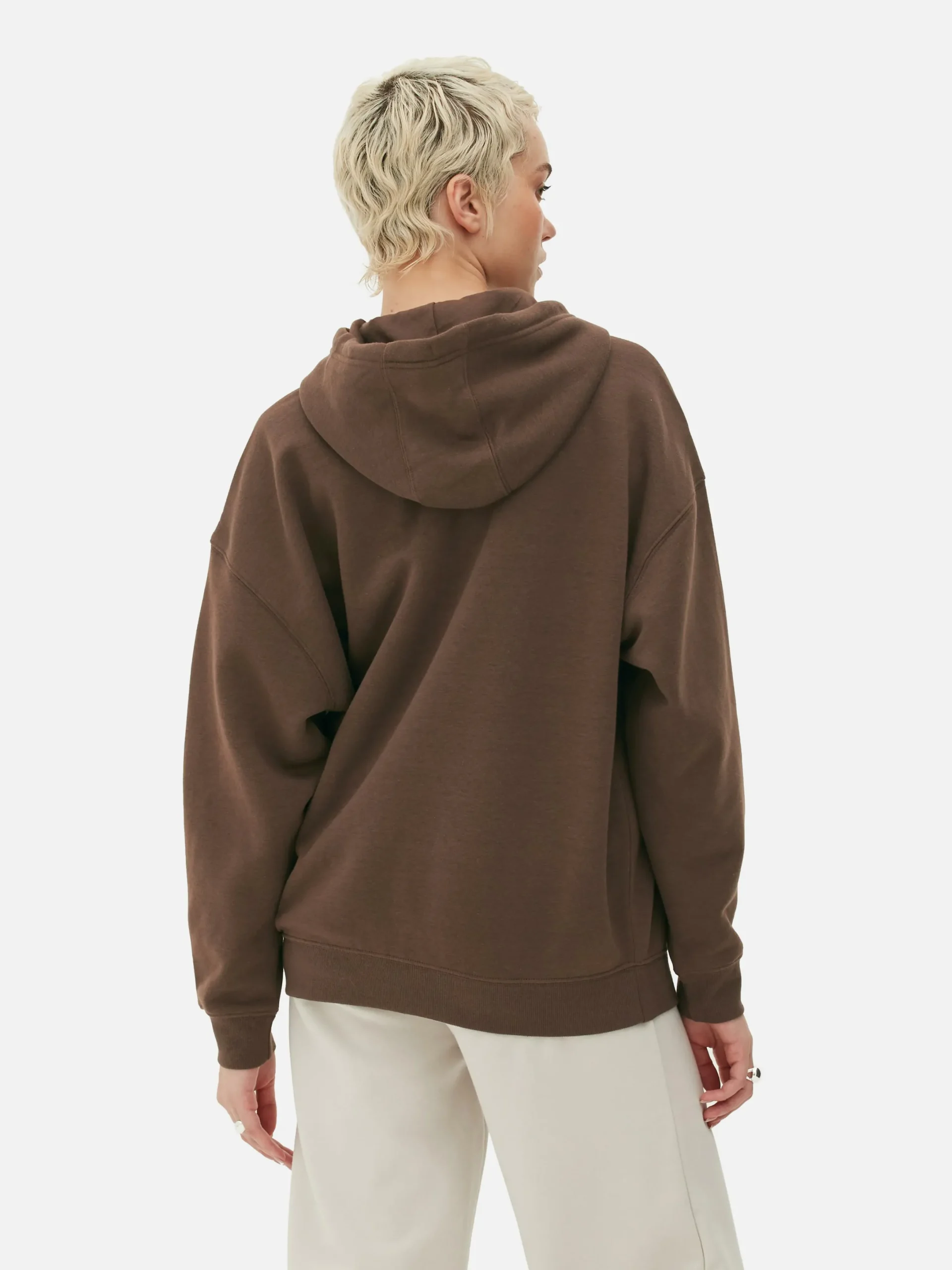 Hoodies Und Sweatshirts|Primark Oversize-Kapuzenpullover Mit Reißverschluss Braun