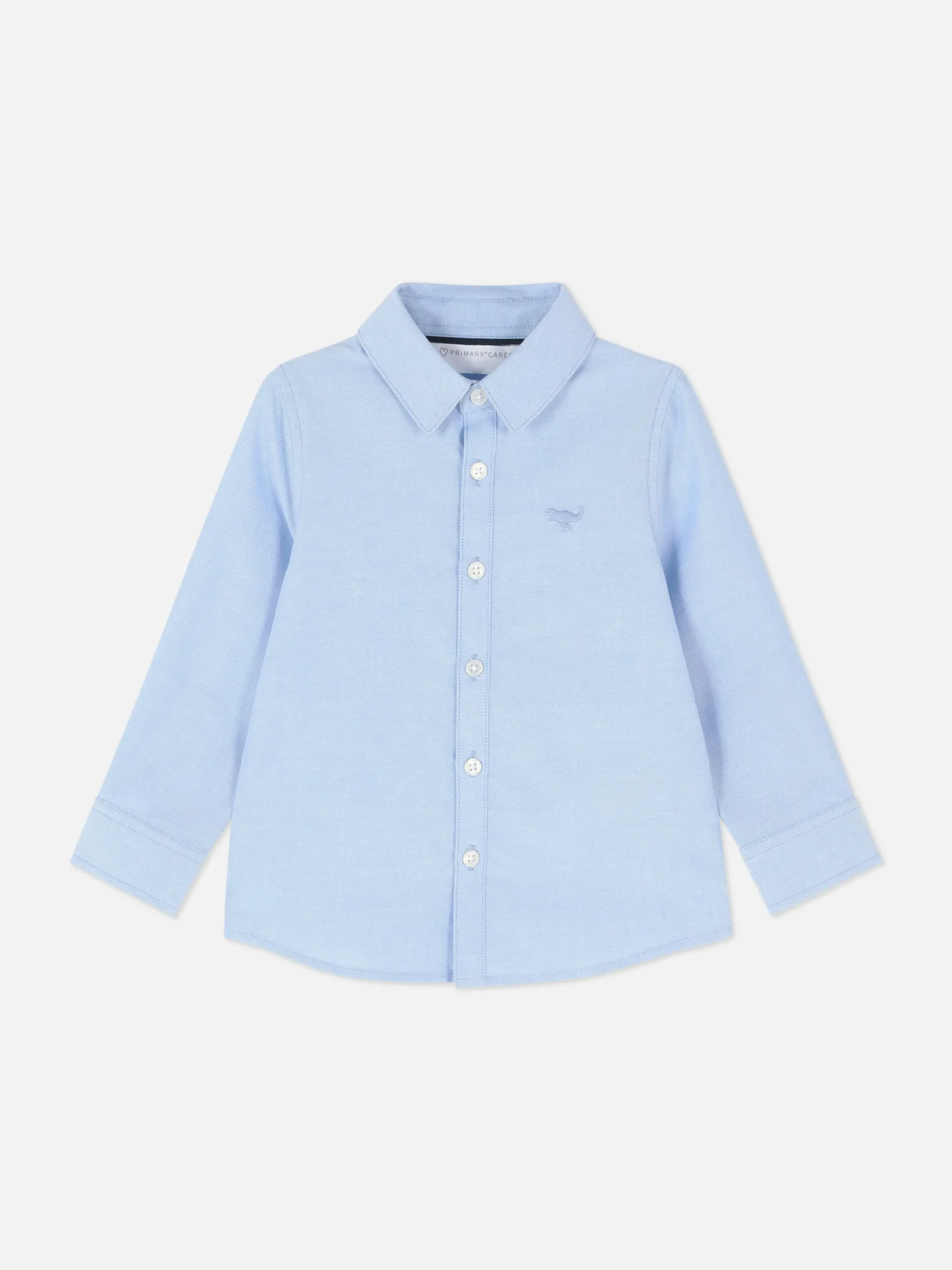 Tops Und T-Shirts|Primark Oxford-Hemd Mit Knopfleiste Blau