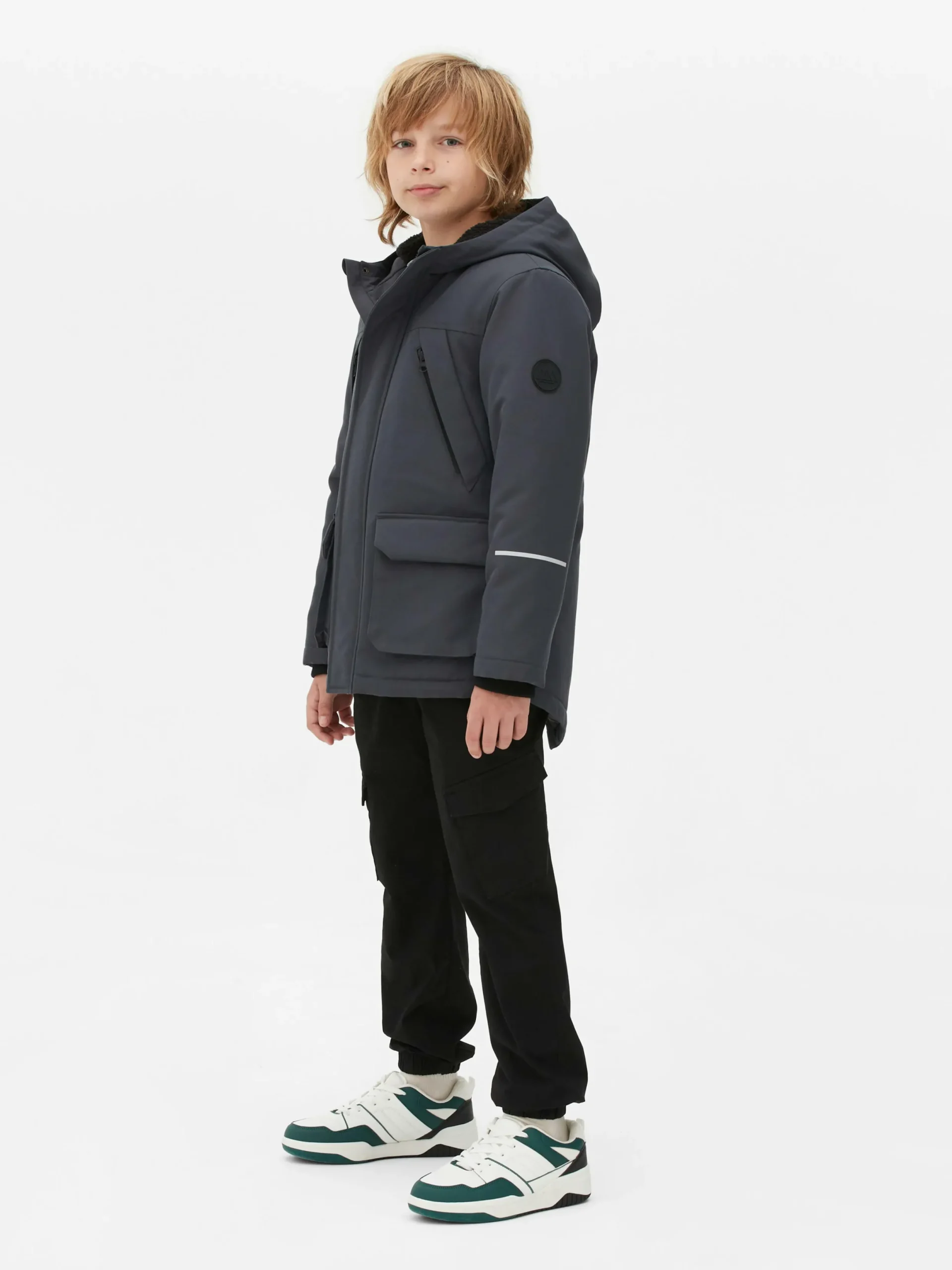 Jacken Und Mäntel|Primark Parka Im Utility-Stil Grau