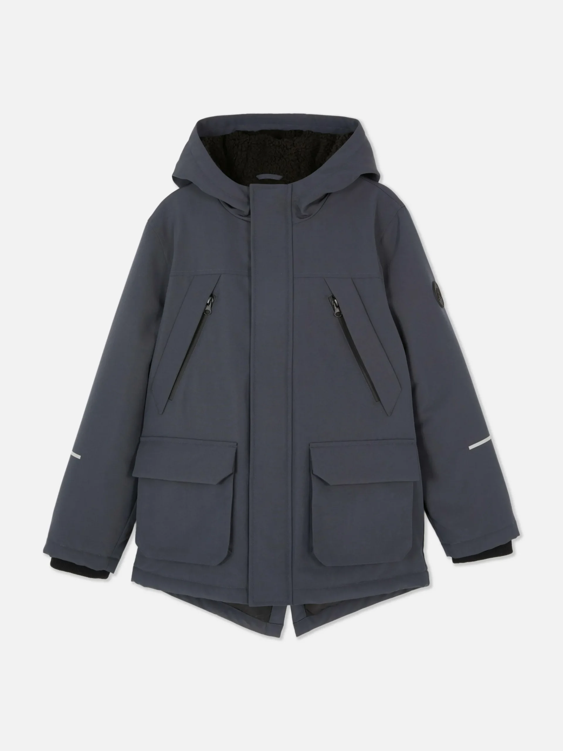 Jacken Und Mäntel|Primark Parka Im Utility-Stil Grau