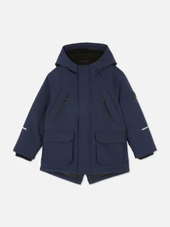 Jacken Und Mäntel|Primark Parka Mit Kapuze Und Vier Taschen Marineblau