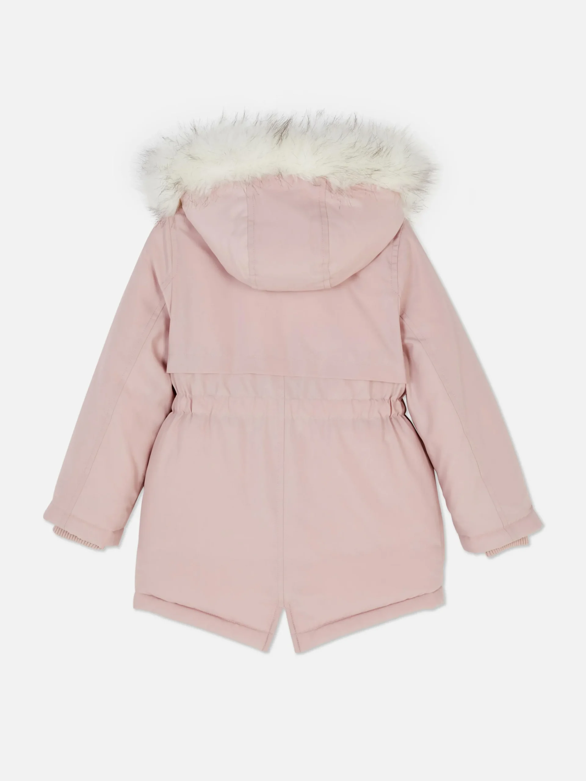 Jacken Und Mäntel|Primark Parka Mit Kunstfellkapuze Rosa