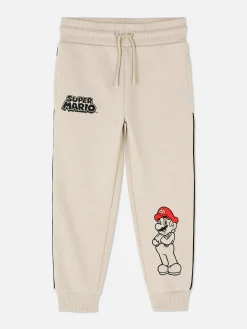 Jogginghosen|Primark Paspelierte „Super Mario“ Jogginghose Zum Kombinieren Steinfarben