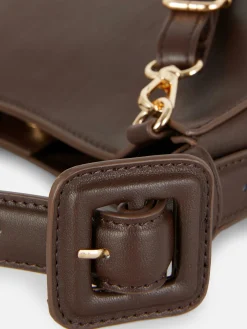 Taschen Und Portemonnaies|Primark „Paula Echevarria“ Mini-Bucket-Tasche Schokoladenbraun