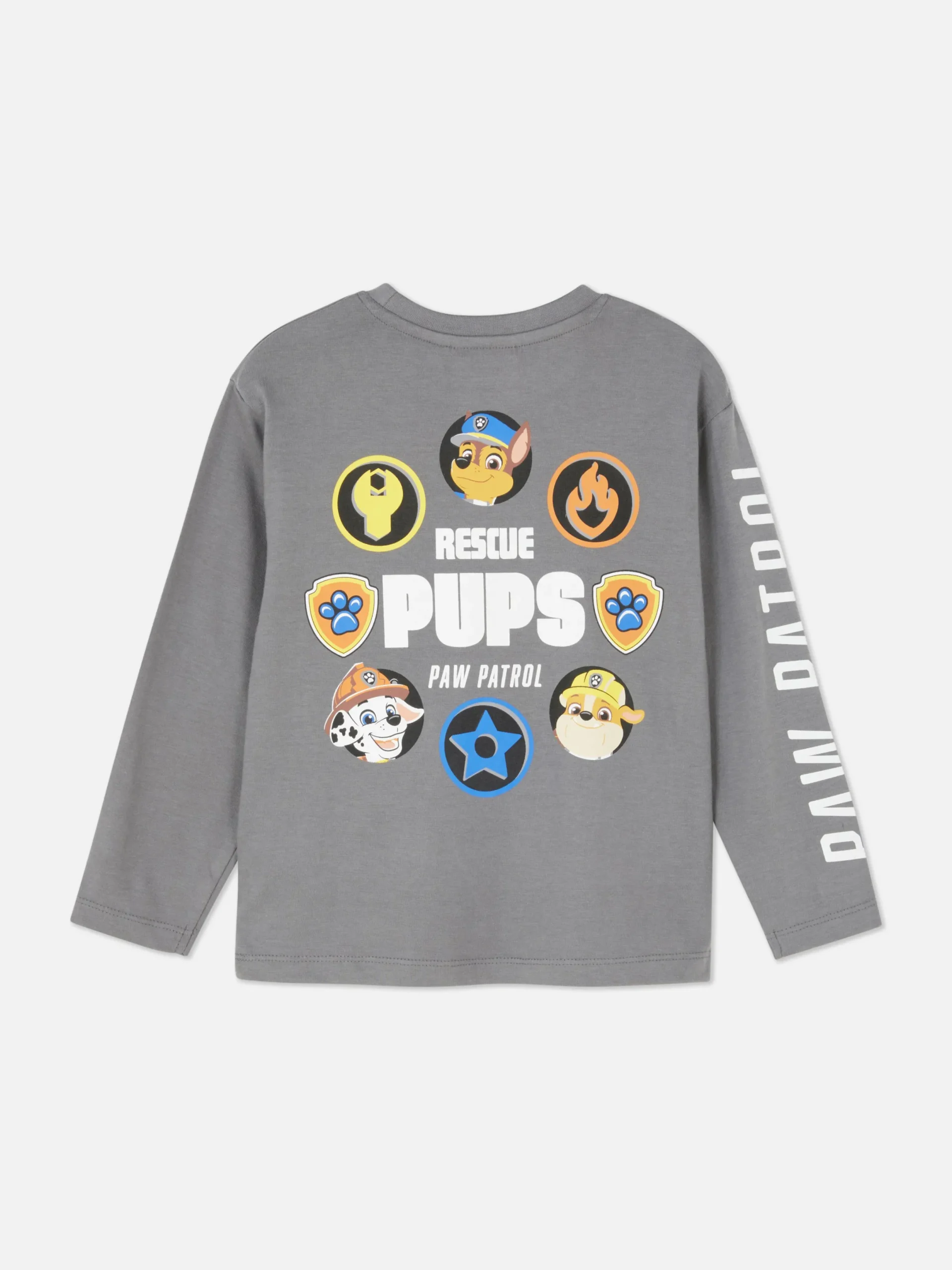 Tops Und T-Shirts|Primark „PAW Patrol“ Langarmshirt Anthrazitfarben