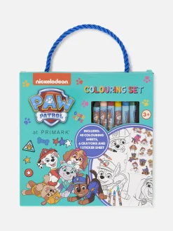 Basteln Und Handarbeiten|Primark „PAW Patrol“ Reise-Malset Grün
