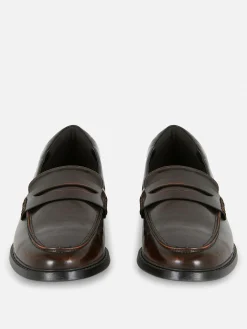 Flache Schuhe|Primark Pennyloafer Aus Kunstleder Braun