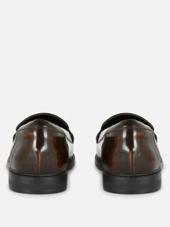 Flache Schuhe|Primark Pennyloafer Aus Kunstleder Braun