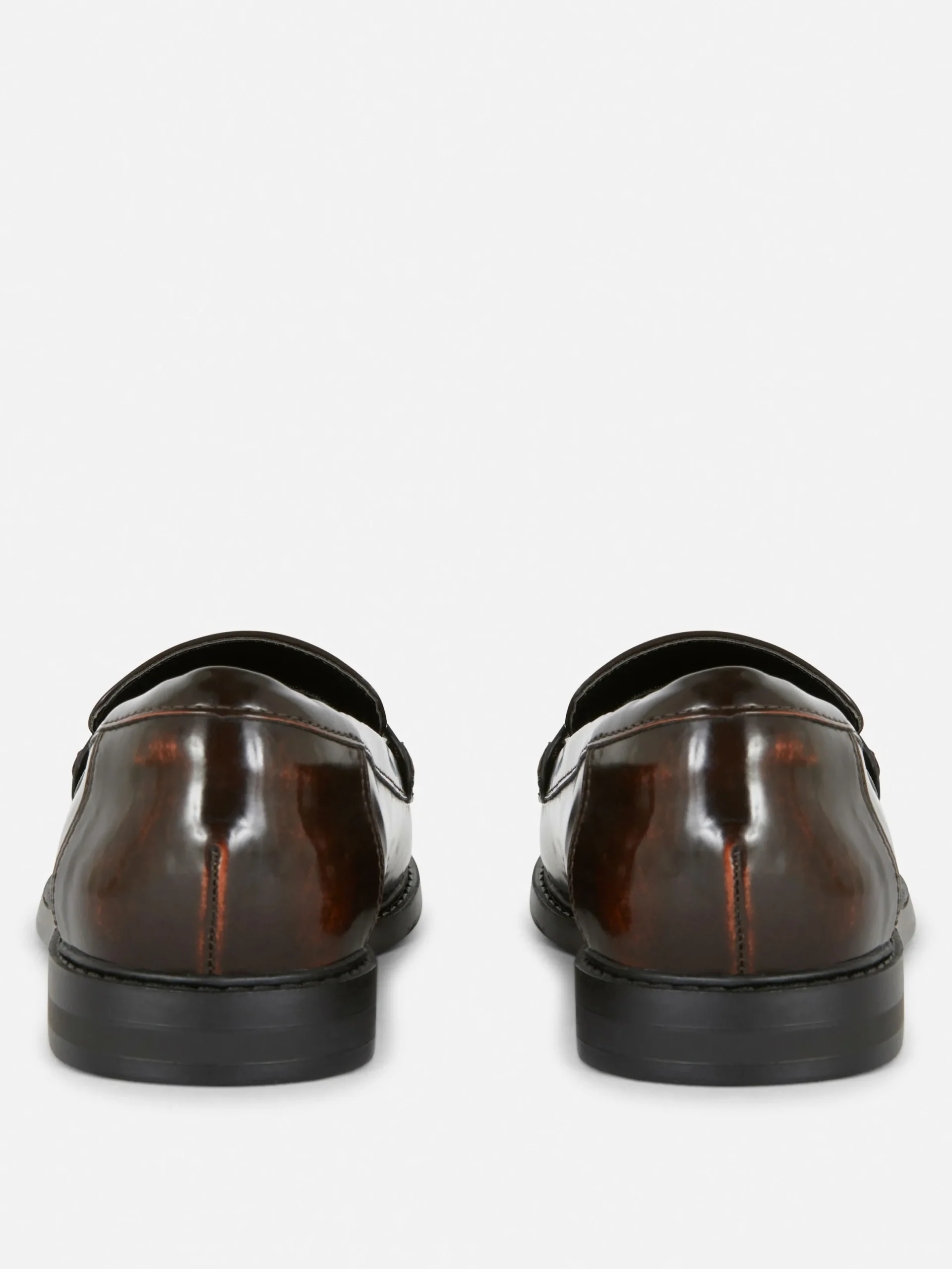 Flache Schuhe|Primark Pennyloafer Aus Kunstleder Braun