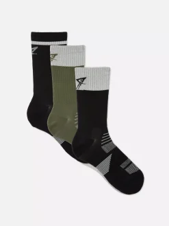 Socken|Primark Performance Crew-Socken, 3er-Pack Multi