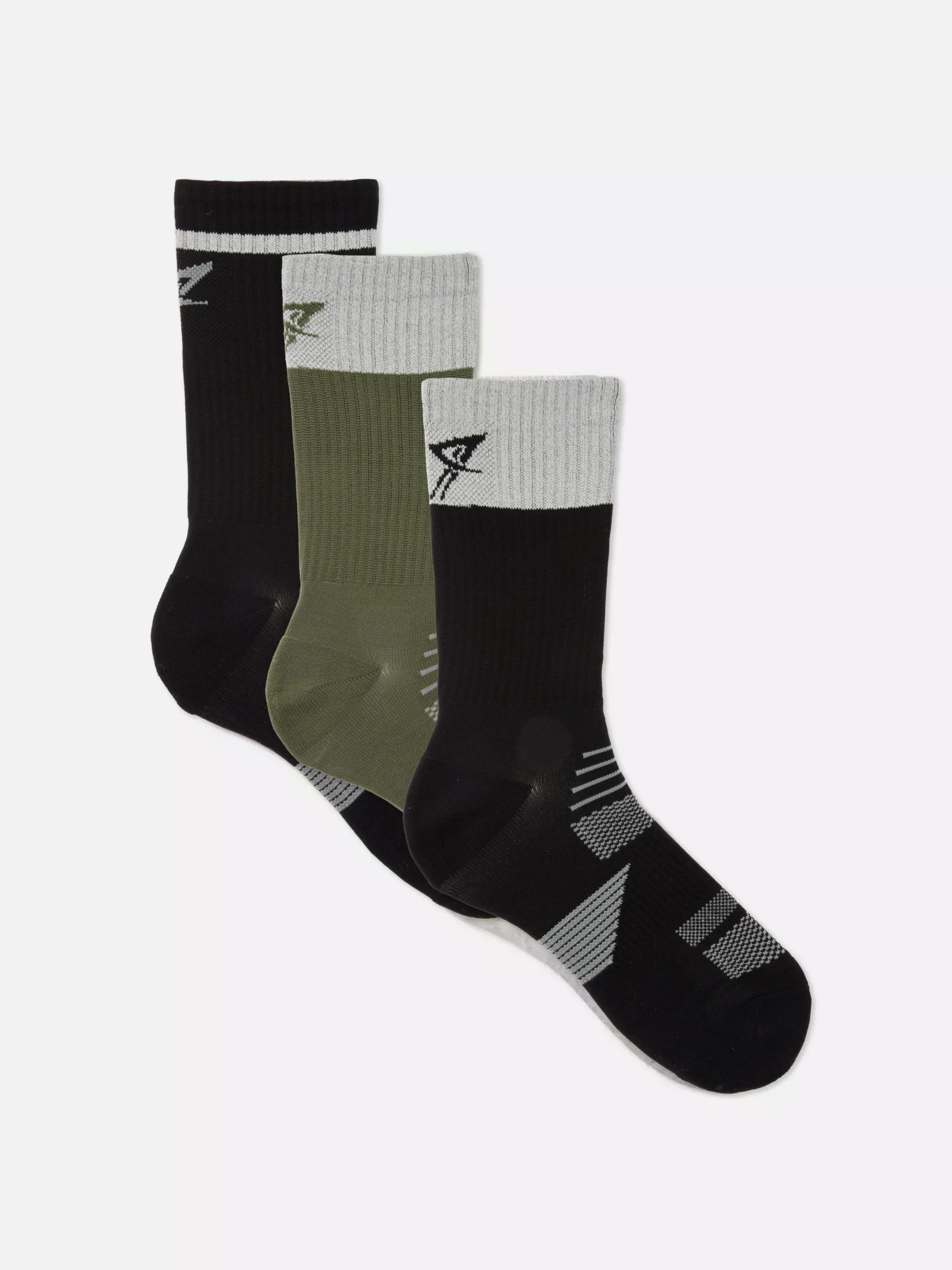 Socken|Primark Performance Crew-Socken, 3er-Pack Multi