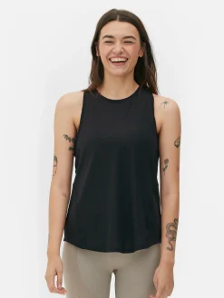 Fitnesskleidung Und Activewear|Primark Performance-Tanktop Mit Racerback Schwarz