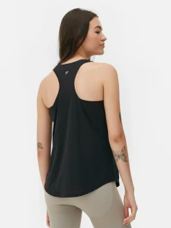Fitnesskleidung Und Activewear|Primark Performance-Tanktop Mit Racerback Schwarz
