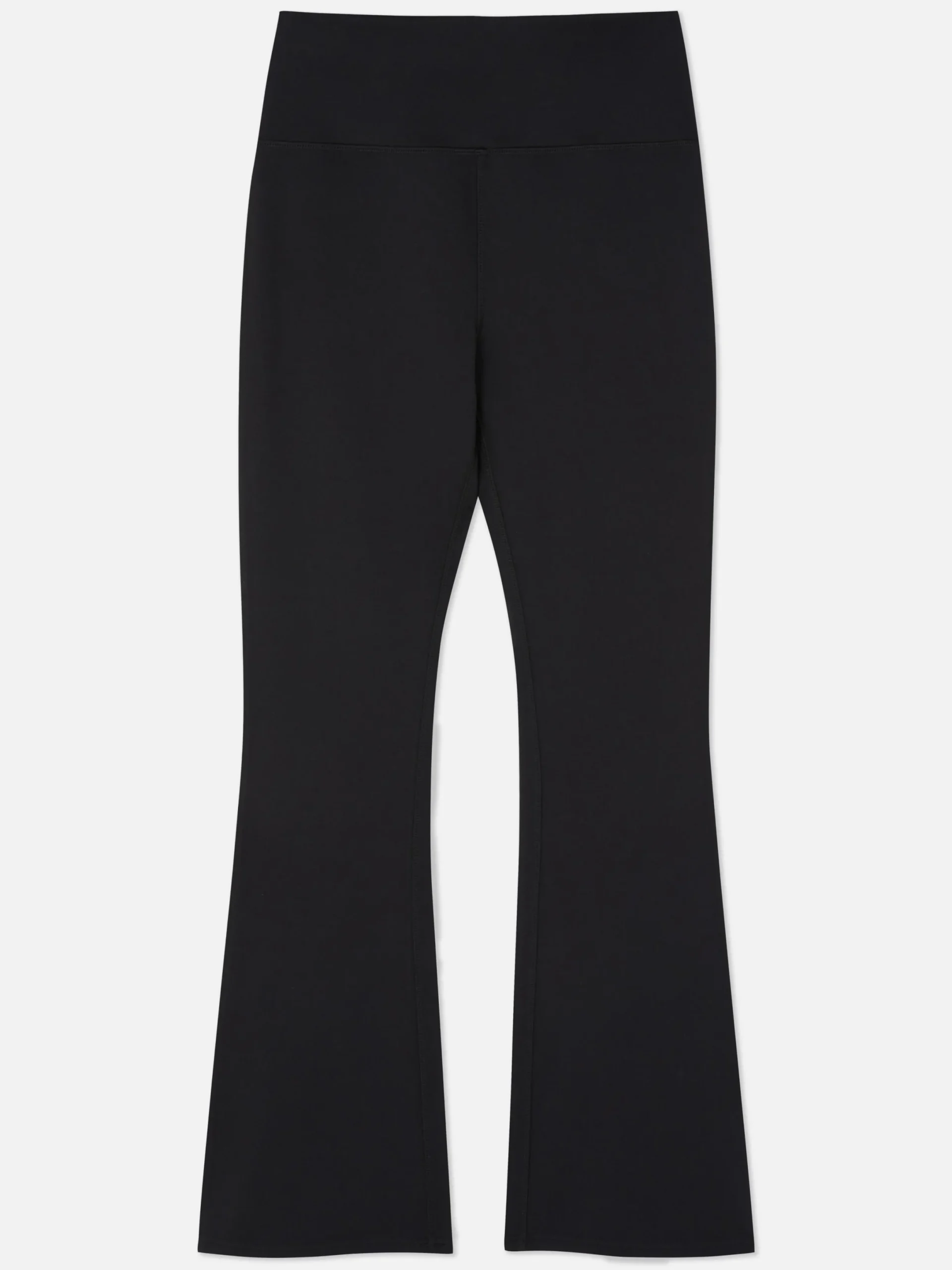 Fitnesskleidung Und Activewear|Primark Performance-Yoga-Leggings Mit Schlag Schwarz