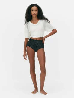 Slips|Primark Periodenslips Mit Hohem Bund, 3er-Pack Grau meliert