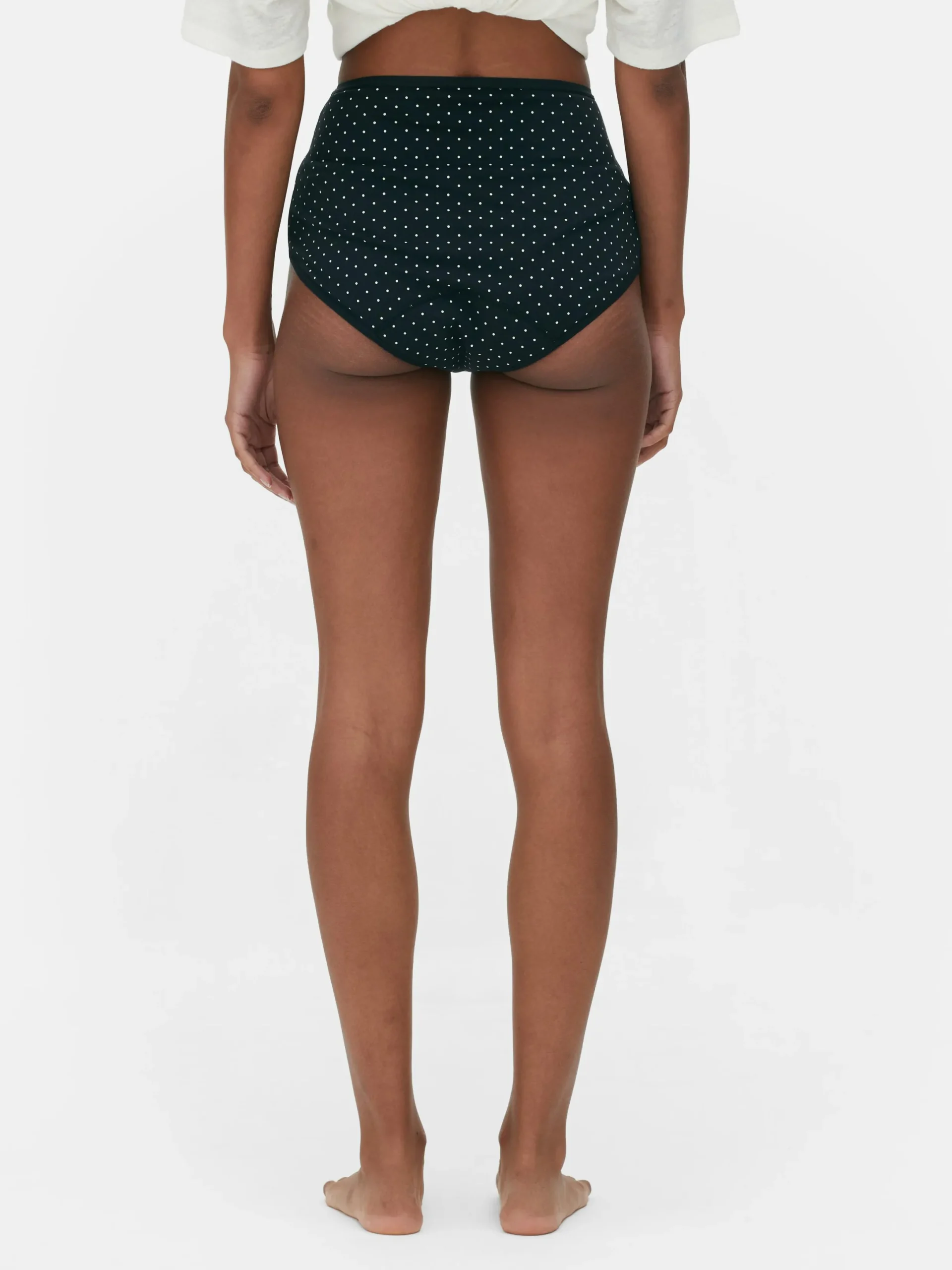 Slips|Primark Periodenslips Mit Hohem Bund, 3er-Pack Grau meliert