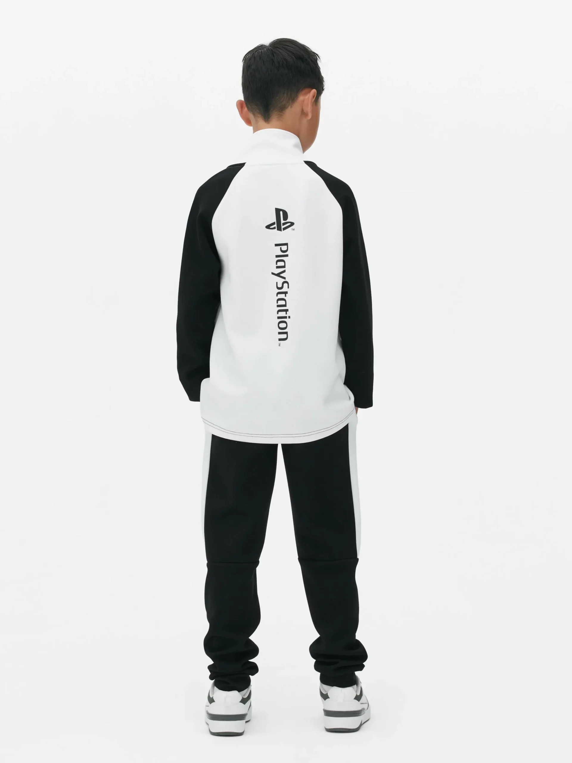 Jogginghosen|Primark „PlayStation“ Jogginghose In Blockfarben Schwarz