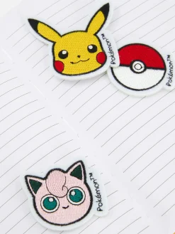 Notizbücher|Primark „Pokémon“ Aufnäher-Set Gelb