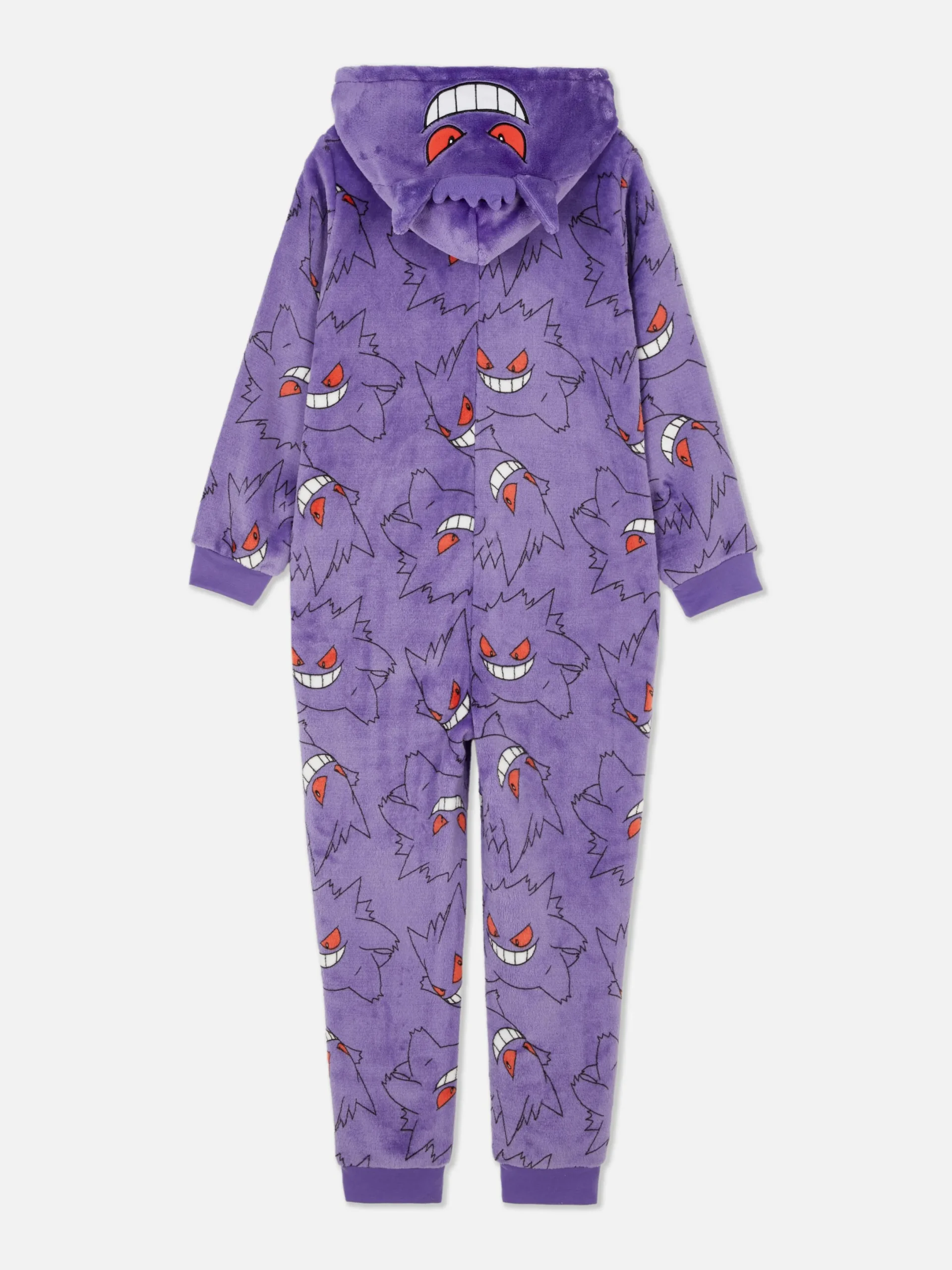 Halloween Alle|Snuddies Und Einteiler|Primark „Pokémon Gengar“ Einteiler Für Kinder Violett