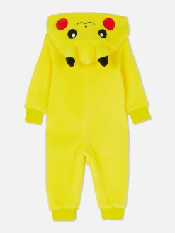 Schlafanzüge Und Nachtwäsche|Schlafanzüge Und Nachtwäsche|Primark „Pokémon Pikachu“ Einteiler Gelb