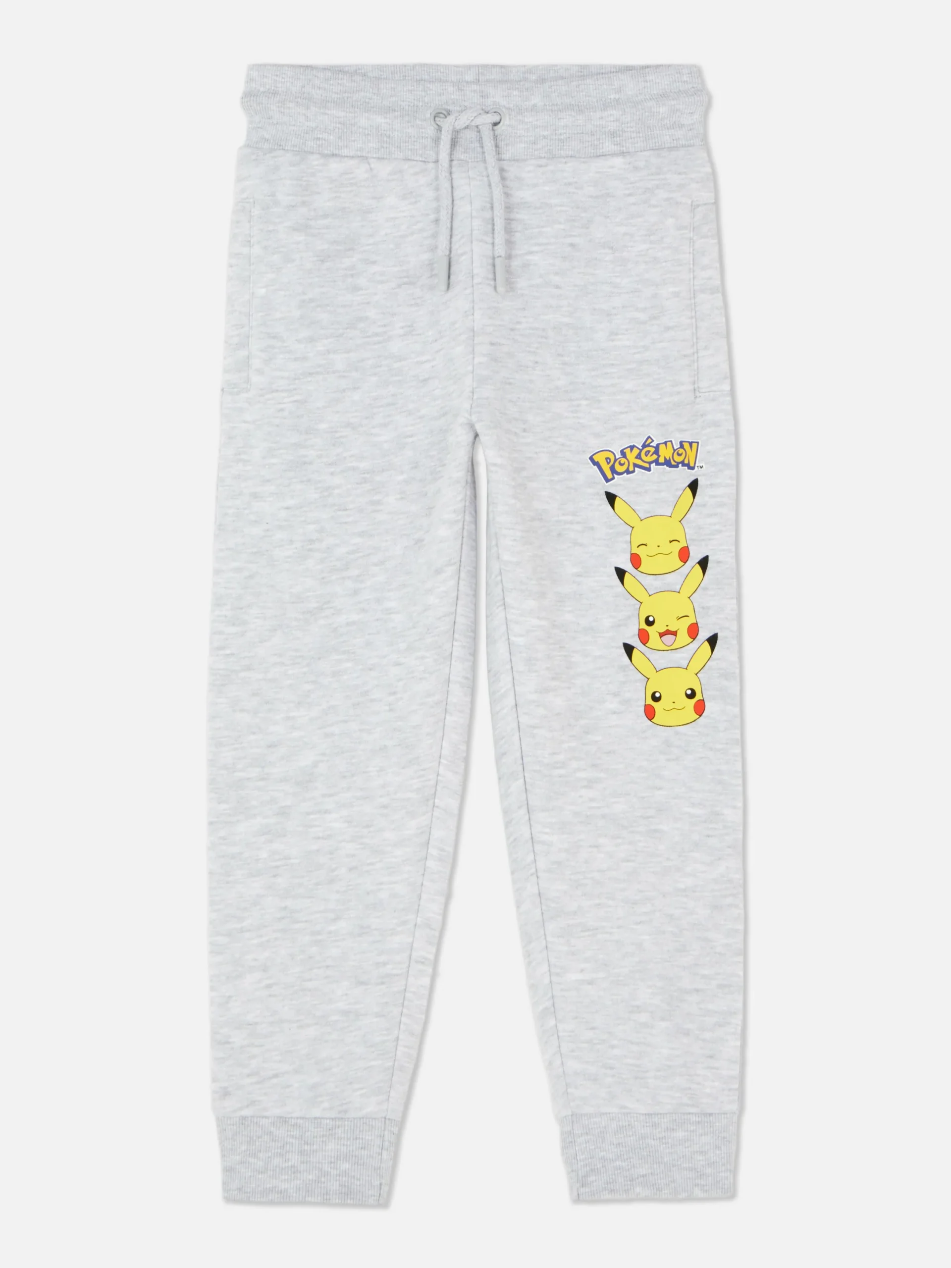 Jogginghosen|Primark „Pokémon Pikachu“ Jogginghose Grau meliert