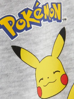Jogginghosen|Primark „Pokémon Pikachu“ Jogginghose Grau meliert