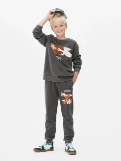 Hoodies Und Sweatshirts|Primark „Pokémon“ Sweatshirt Mit Grafik Dunkelgrau