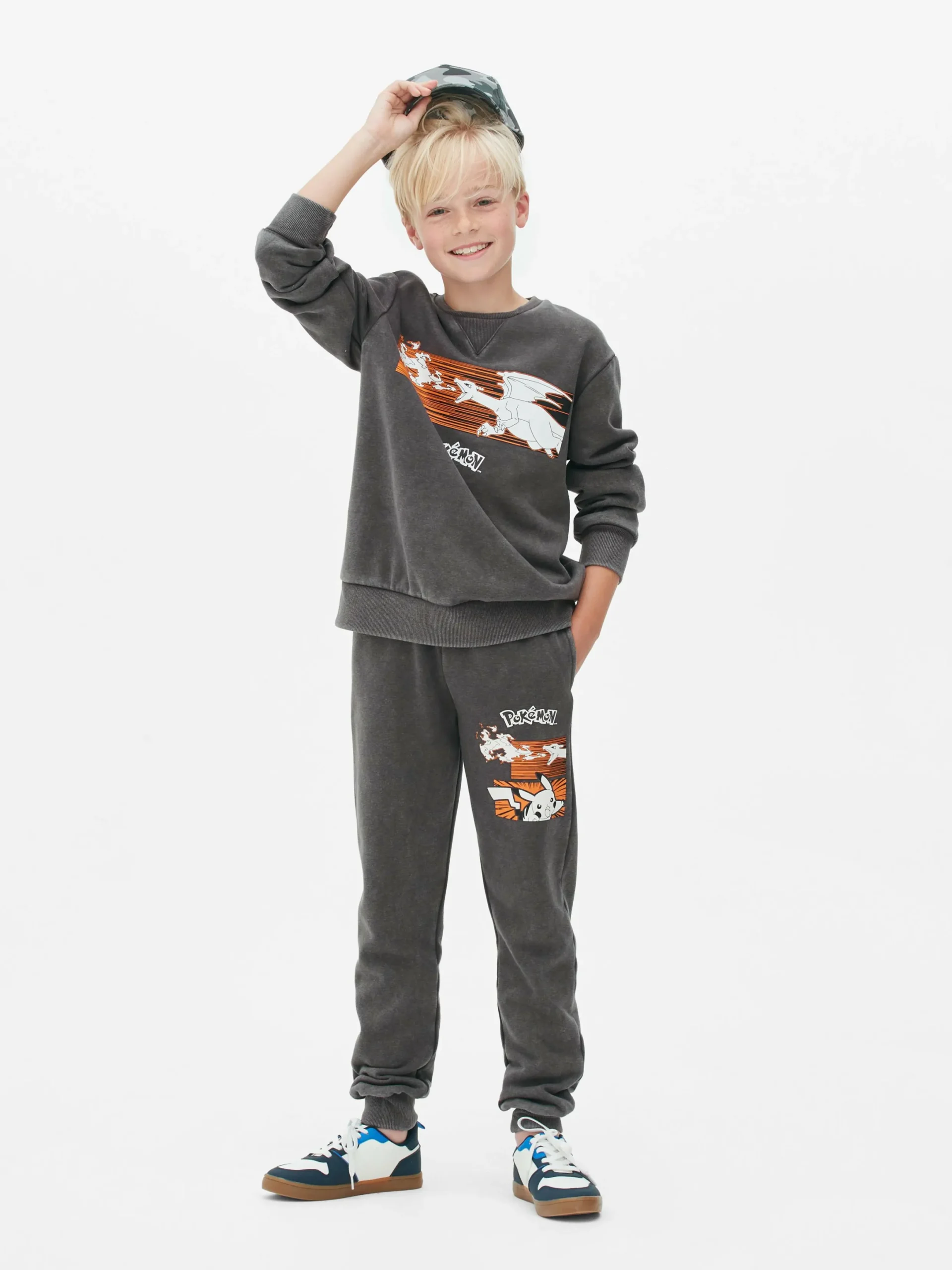 Hoodies Und Sweatshirts|Primark „Pokémon“ Sweatshirt Mit Grafik Dunkelgrau