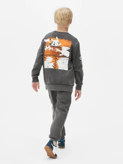 Hoodies Und Sweatshirts|Primark „Pokémon“ Sweatshirt Mit Grafik Dunkelgrau