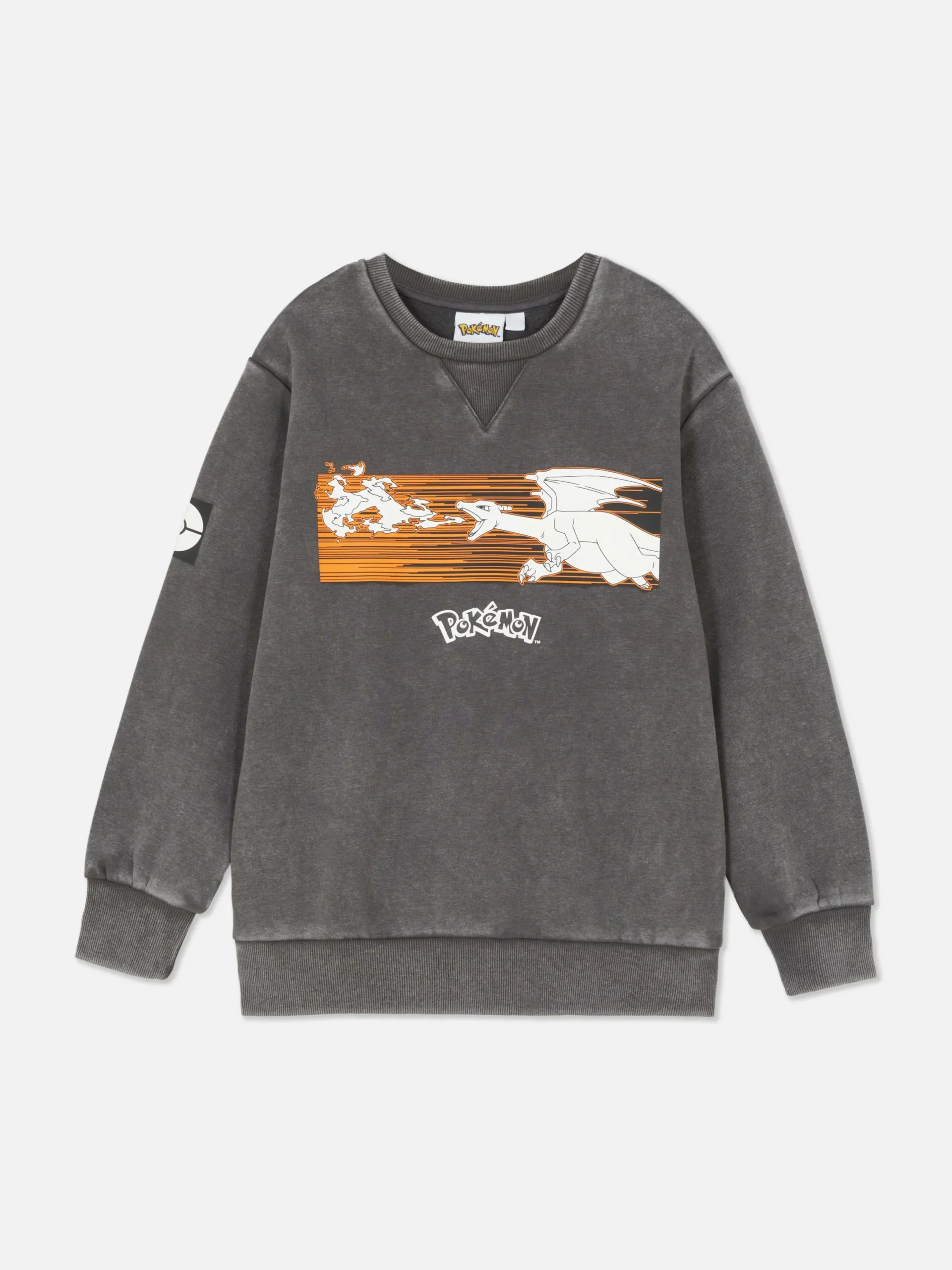 Hoodies Und Sweatshirts|Primark „Pokémon“ Sweatshirt Mit Grafik Dunkelgrau