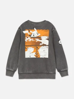Hoodies Und Sweatshirts|Primark „Pokémon“ Sweatshirt Mit Grafik Dunkelgrau