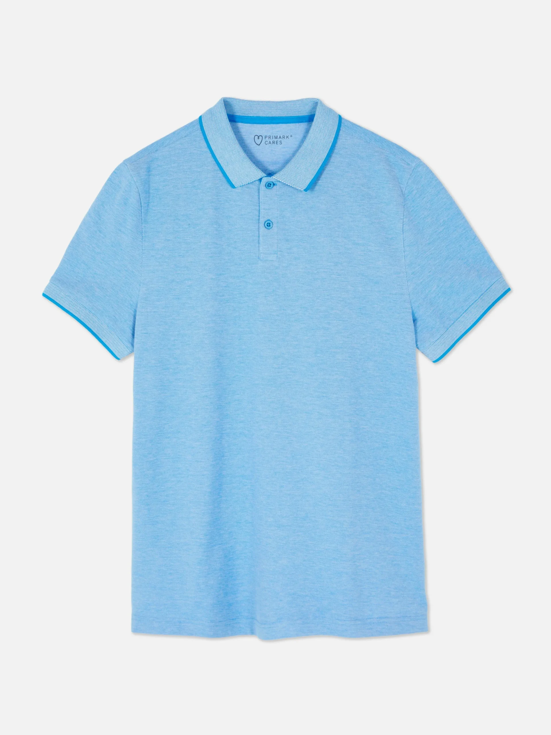 Tops Und T-Shirts|Primark Poloshirt Aus Birdseye-Gewebe Blau
