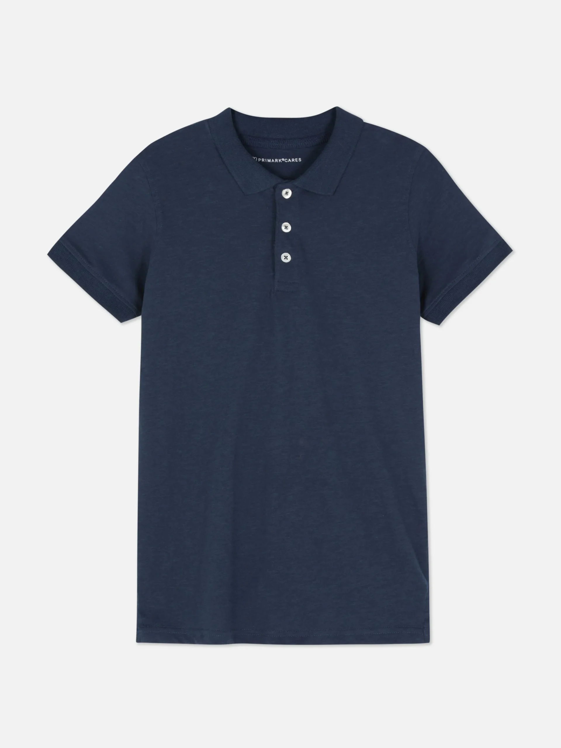 Tops Und T-Shirts|Primark Poloshirt Aus Flammengarn Marineblau