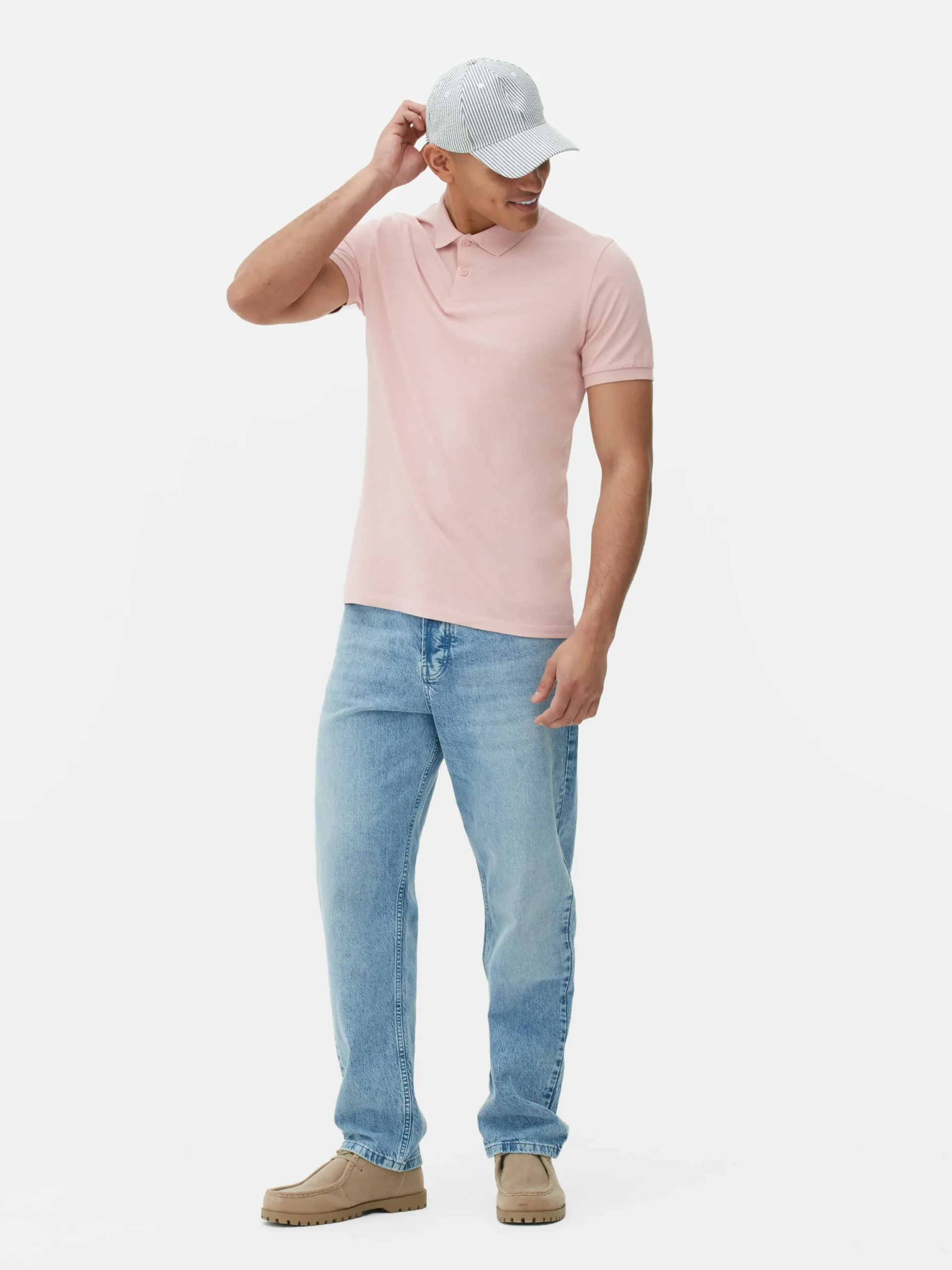 Tops Und T-Shirts|Primark Poloshirt Aus Piqué Rosa