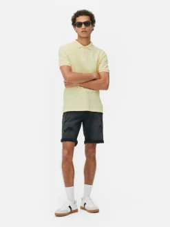 Tops Und T-Shirts|Primark Poloshirt Aus Piqué Gelb