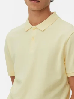 Tops Und T-Shirts|Primark Poloshirt Aus Piqué Gelb