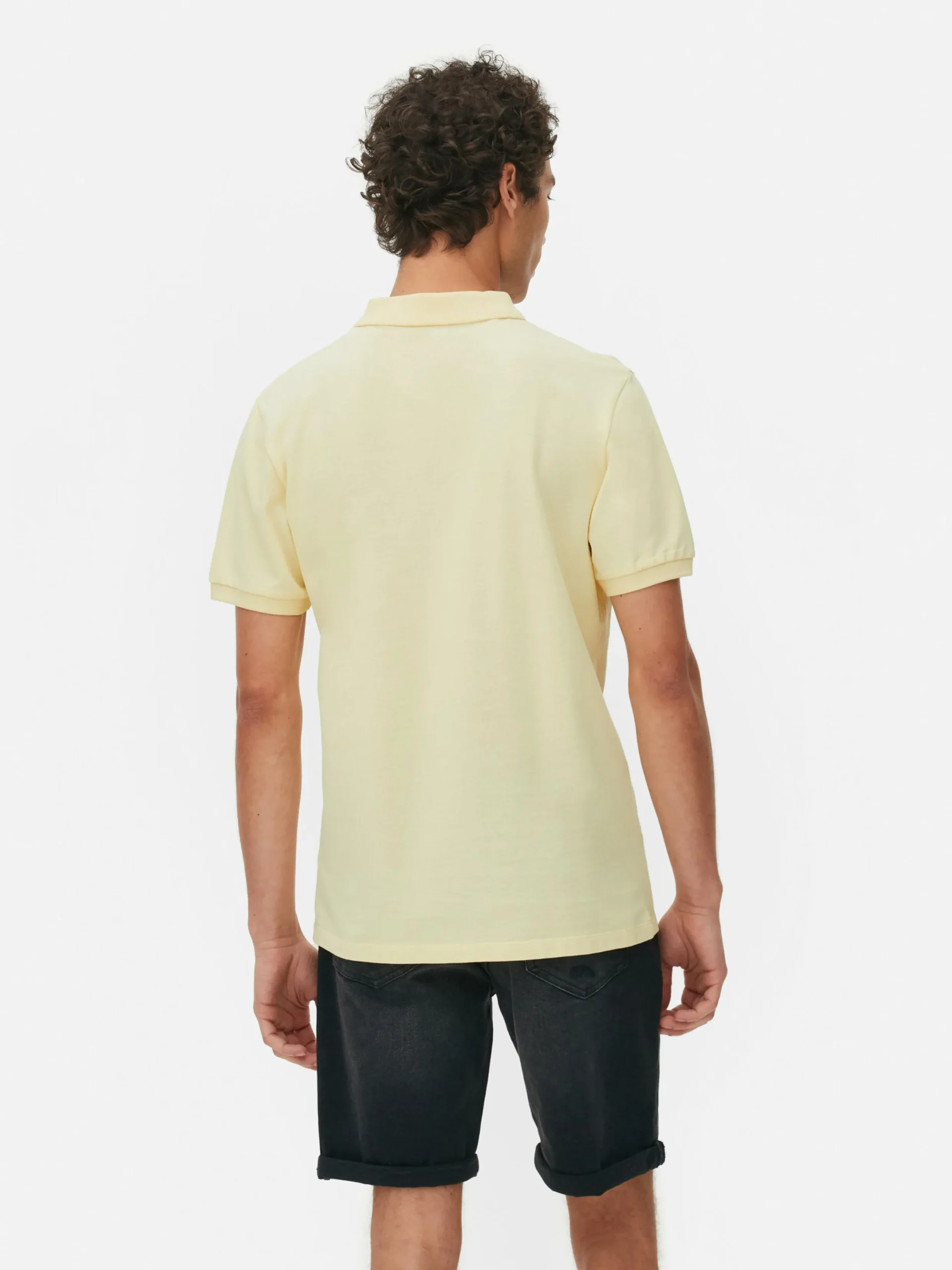 Tops Und T-Shirts|Primark Poloshirt Aus Piqué Gelb