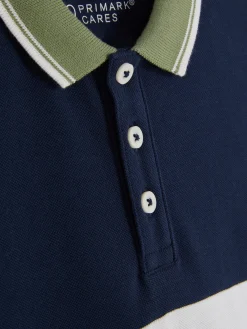 Tops Und T-Shirts|Primark Poloshirt In Blockfarben Blau