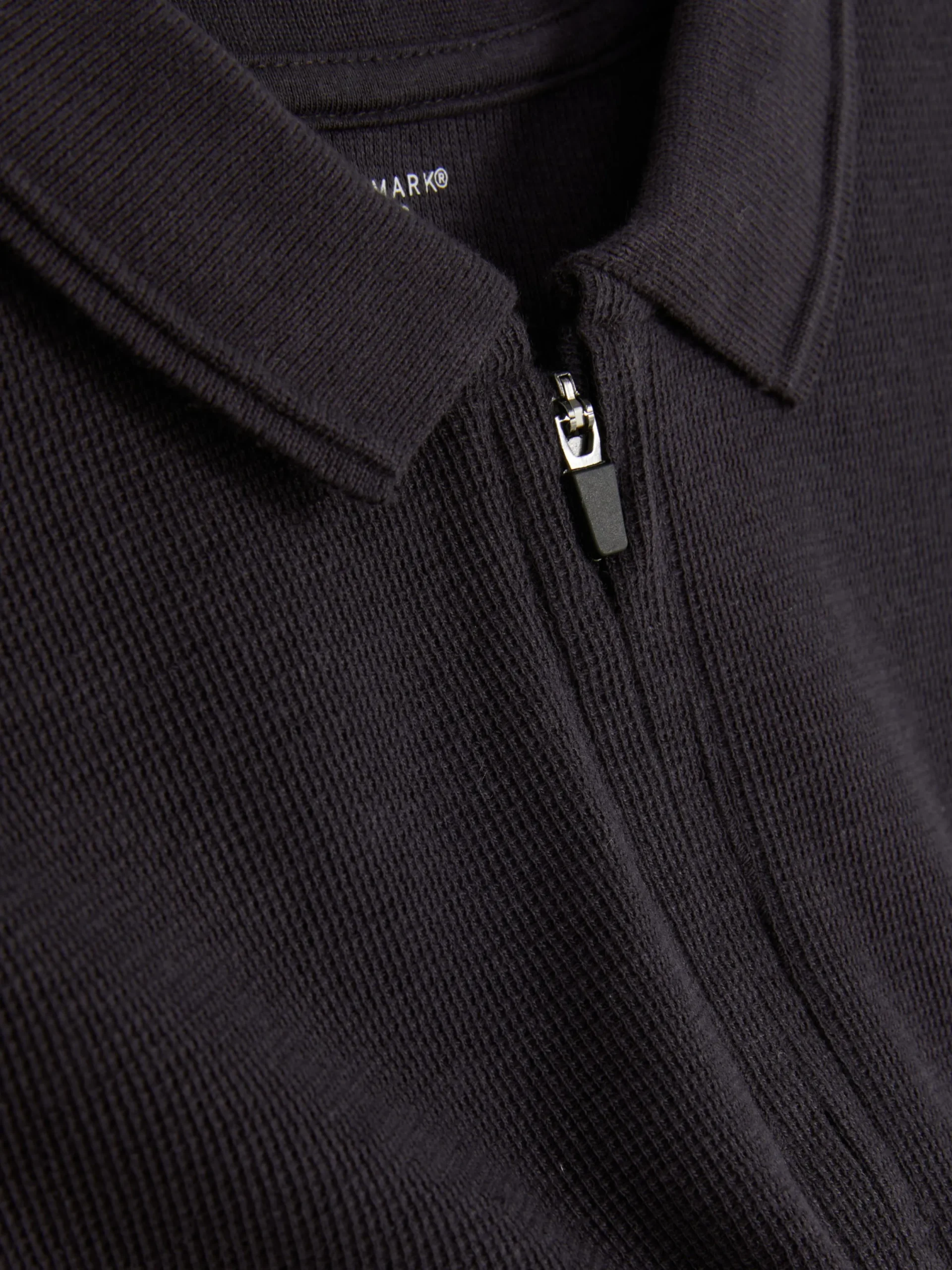 Tops Und T-Shirts|Primark Poloshirt Mit Reißverschluss Marineblau