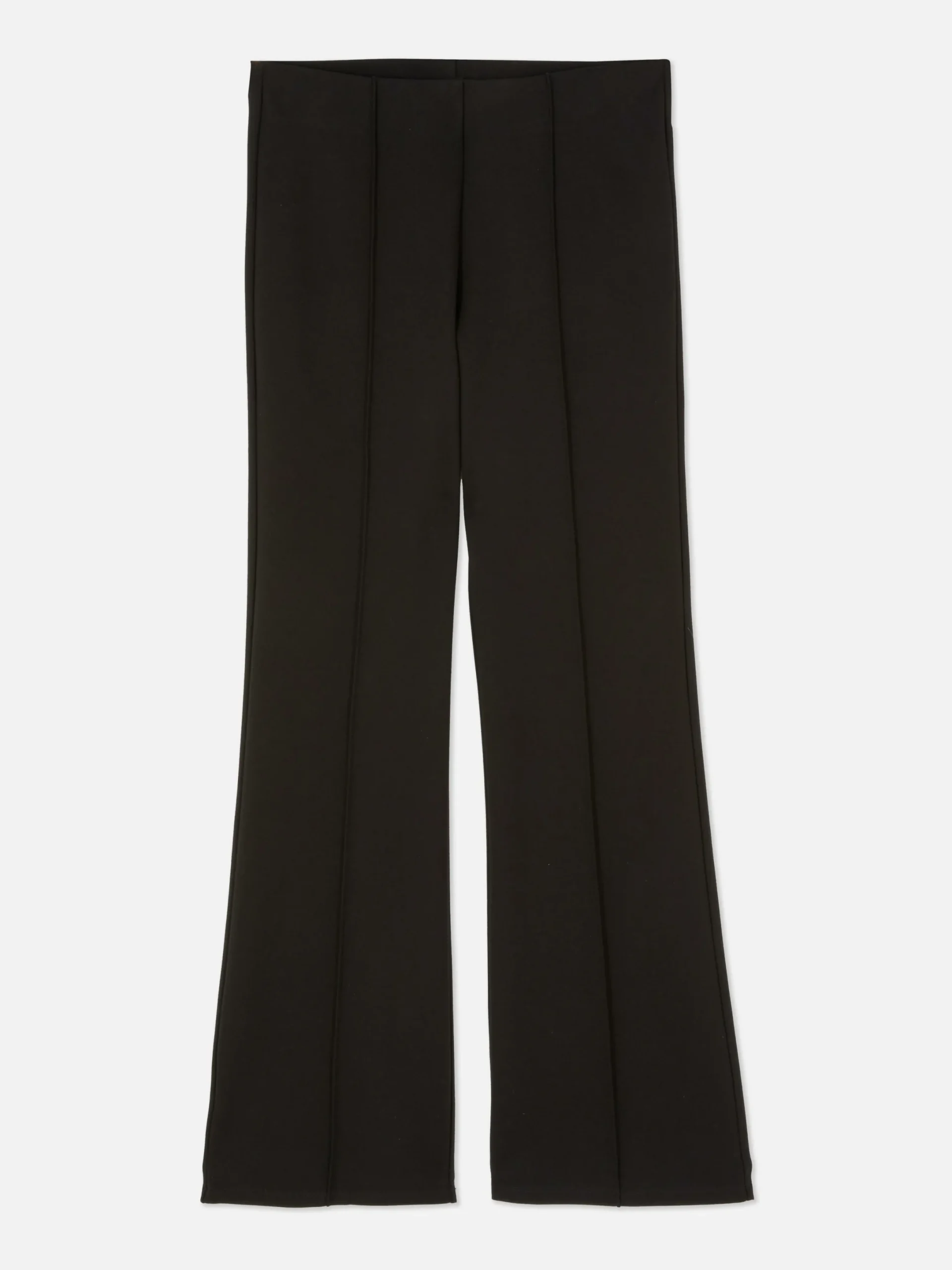 Hosen Und Leggings|Primark Ponté-Hose Mit Ausgestelltem Bein Schwarz