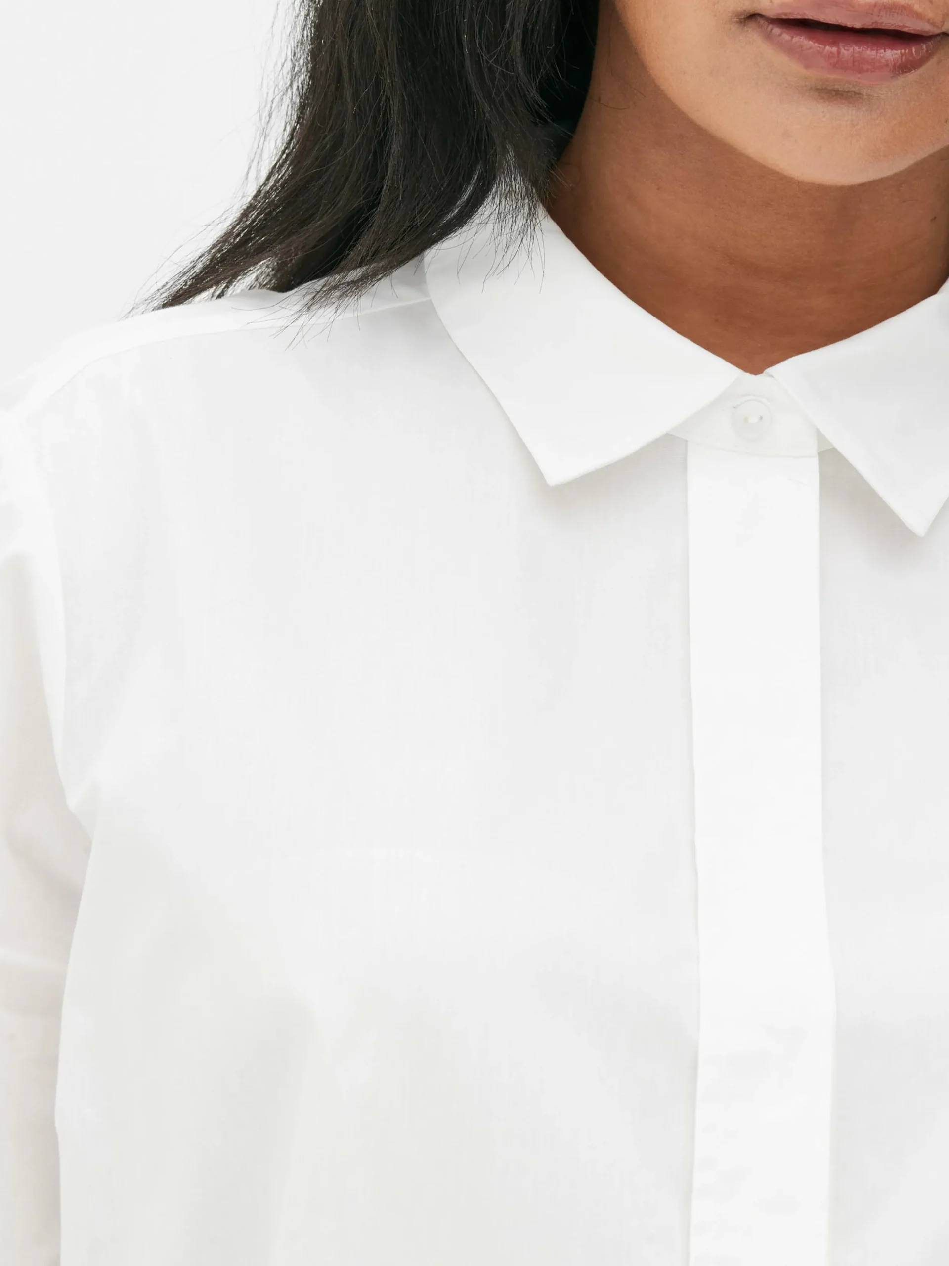 Blusen|Primark Popeline-Umstandsshirt Weiß