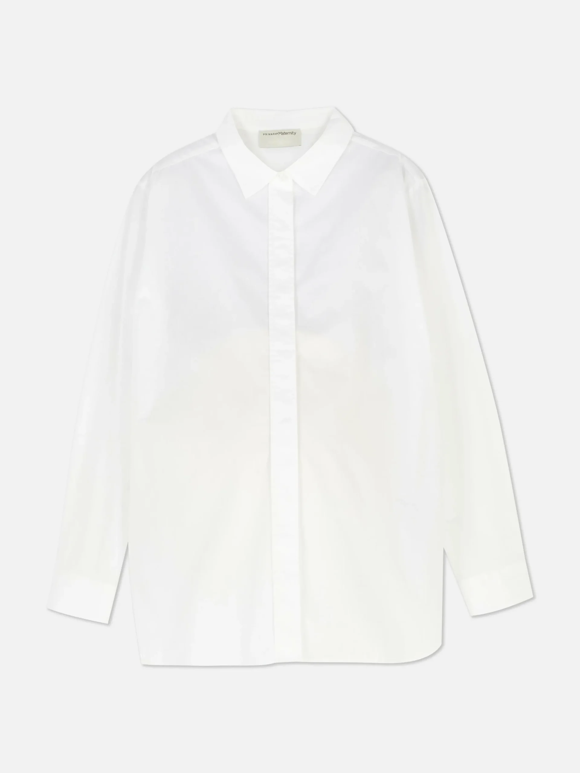 Blusen|Primark Popeline-Umstandsshirt Weiß