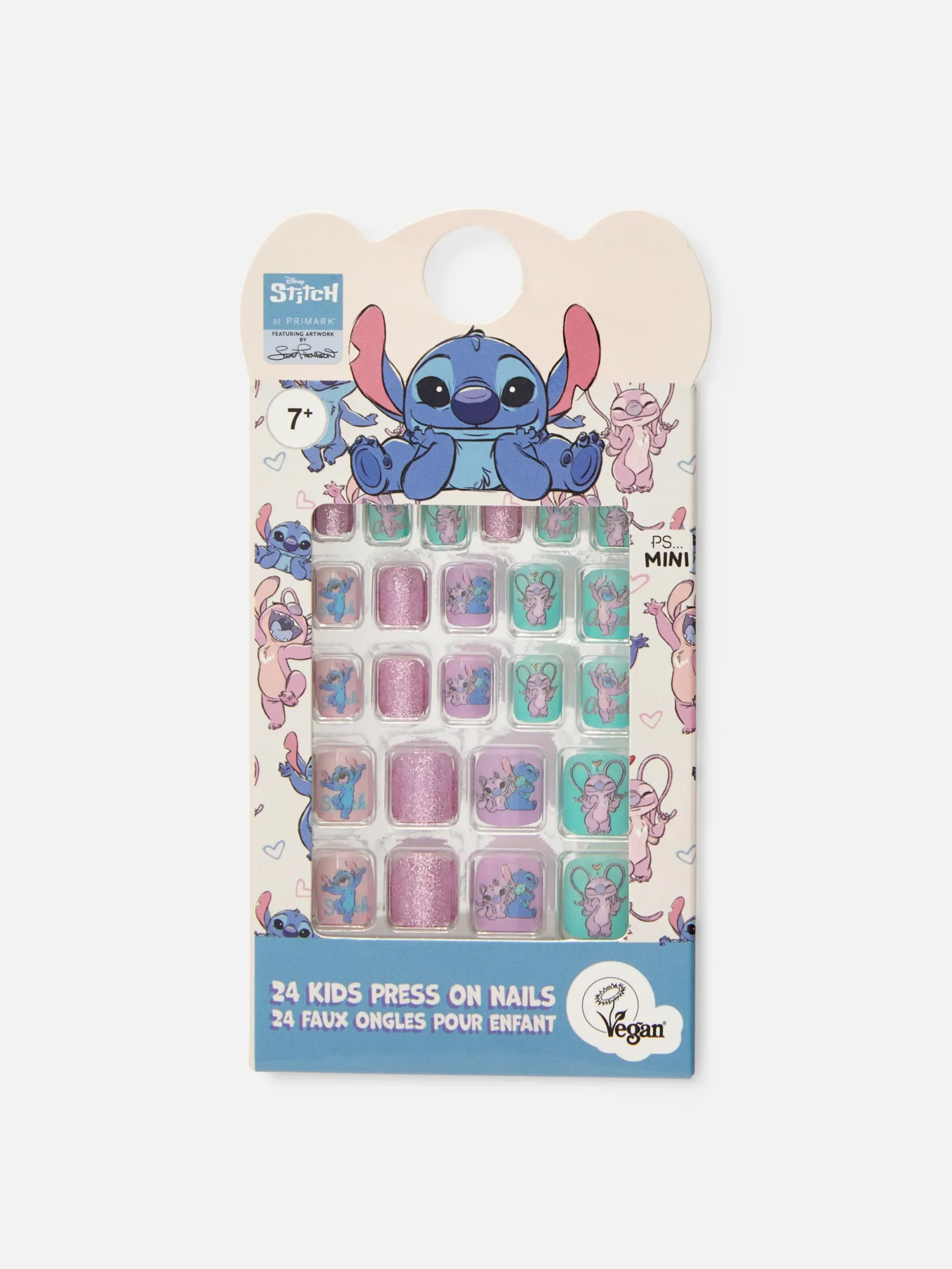 Kunstnägel|Primark PS… „Disney Stitch“ Mini-Kunstnägel Multi